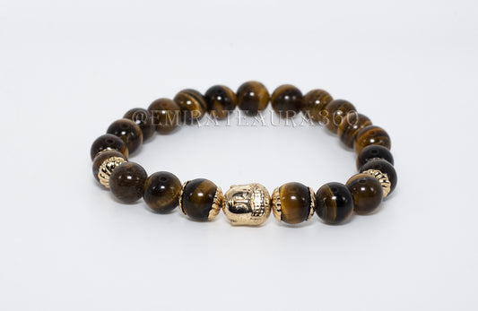 Power Core Tiger Eye Bracelet – Buddha