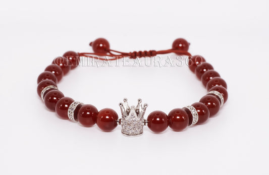 Power Core Carnelian Bracelet – Crown